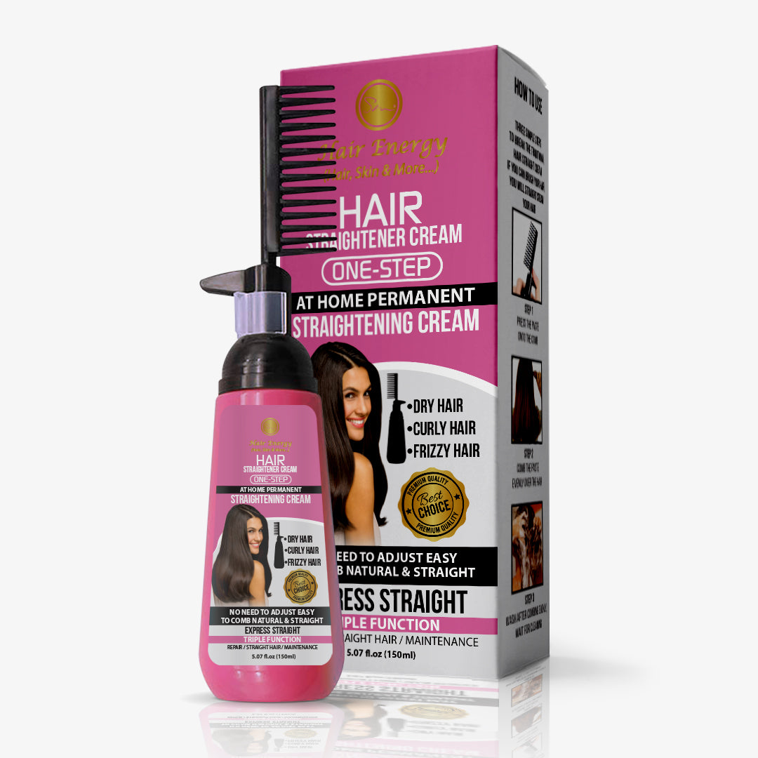 Straight Hair Treatment Temporary Straightening One Step Hair