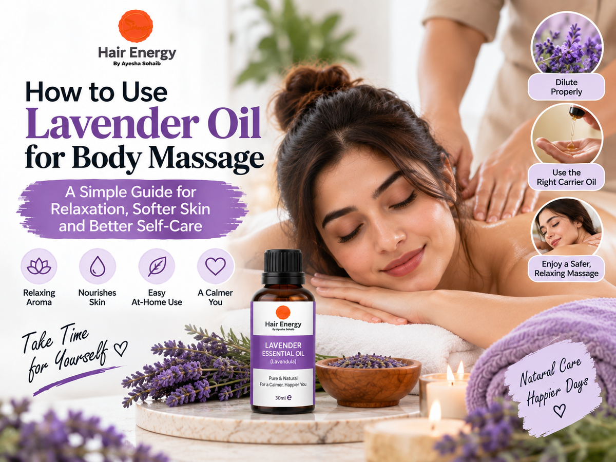 How to Use Lavender Oil for Body Massage