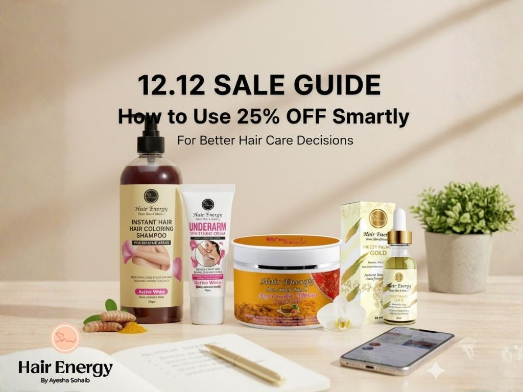 12.12 Sale Guide: How to Use Hair Energy’s 25% OFF