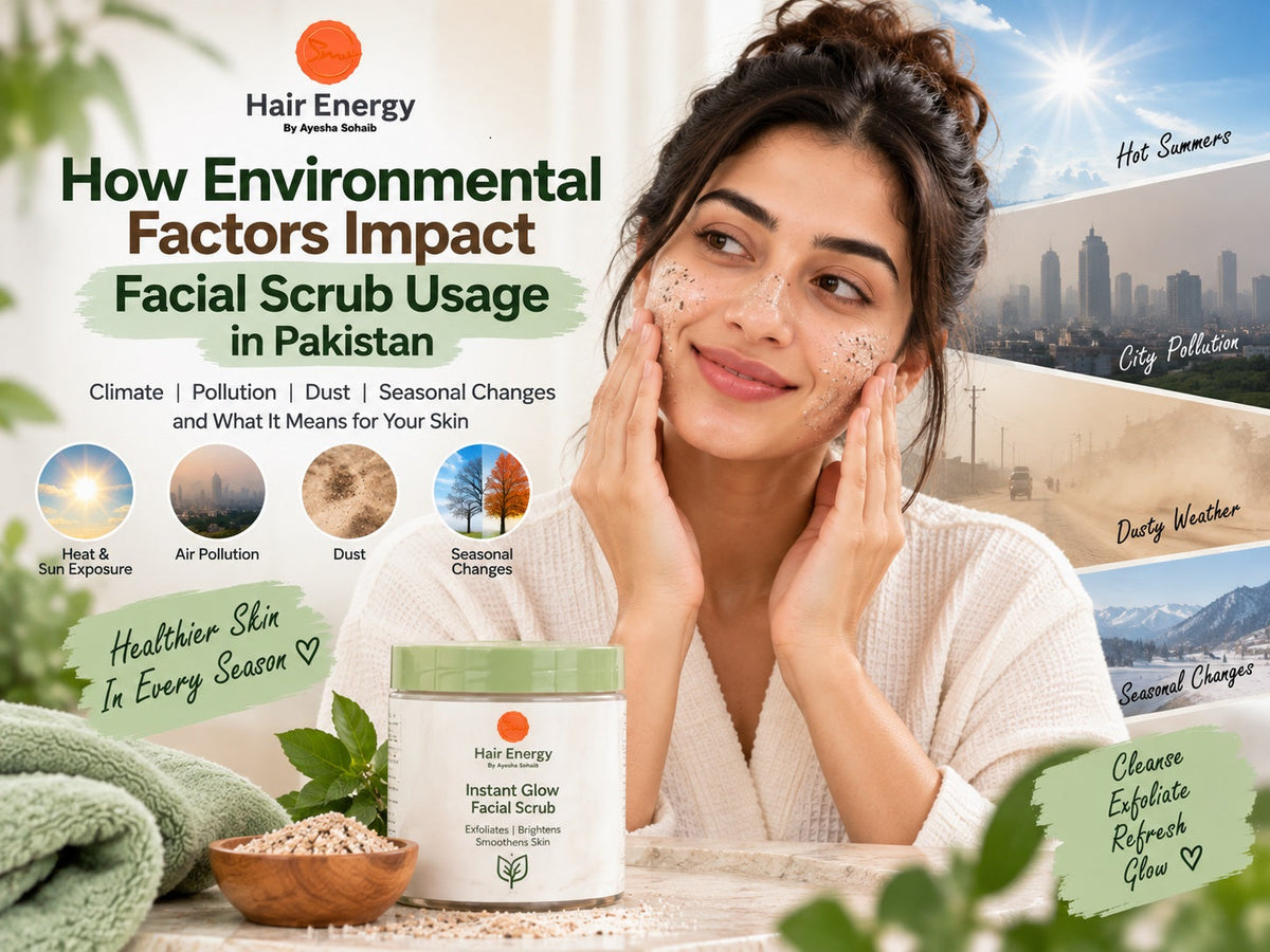 How Environmental Factors Impact Facial Scrub Usage in Pakistan