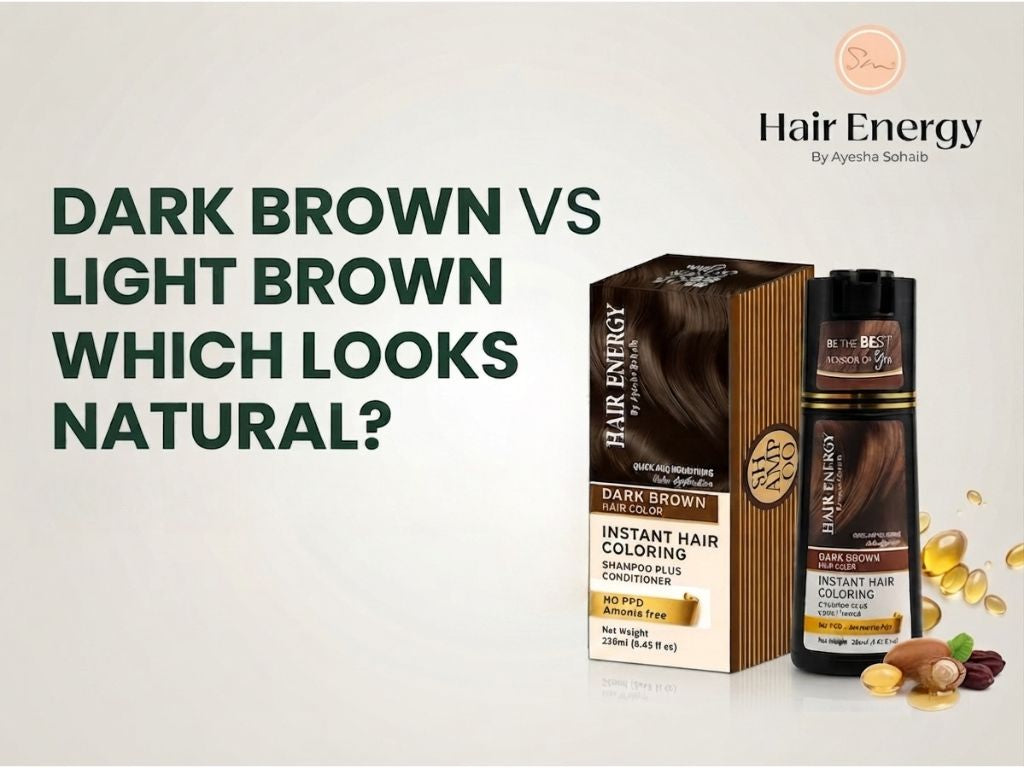 brown hair coloring shampoo