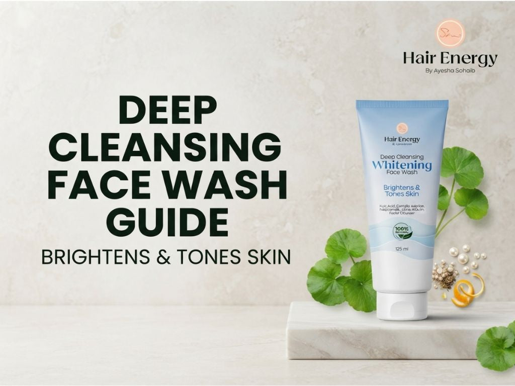 whitening face wash