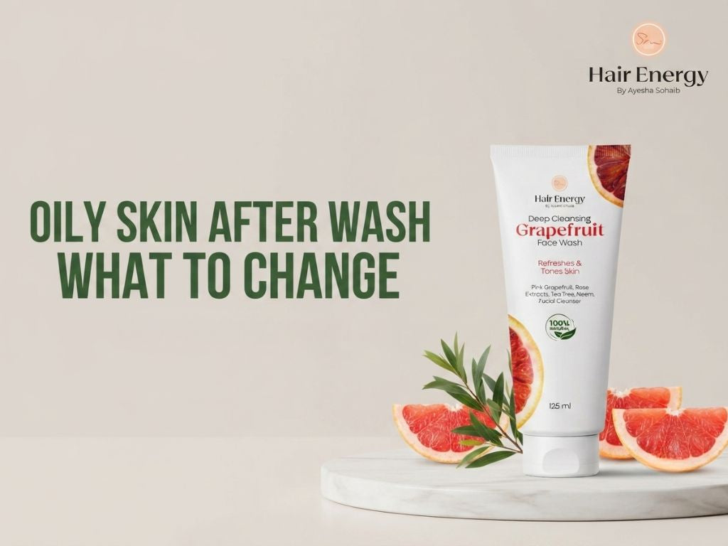 Why Your Face Still Feels Oily After Washing: What to Change