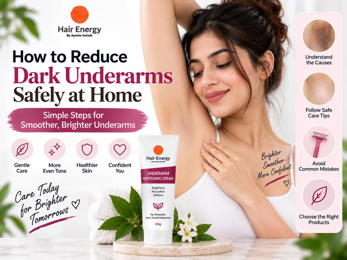 How to Reduce Dark Underarms Safely at Home