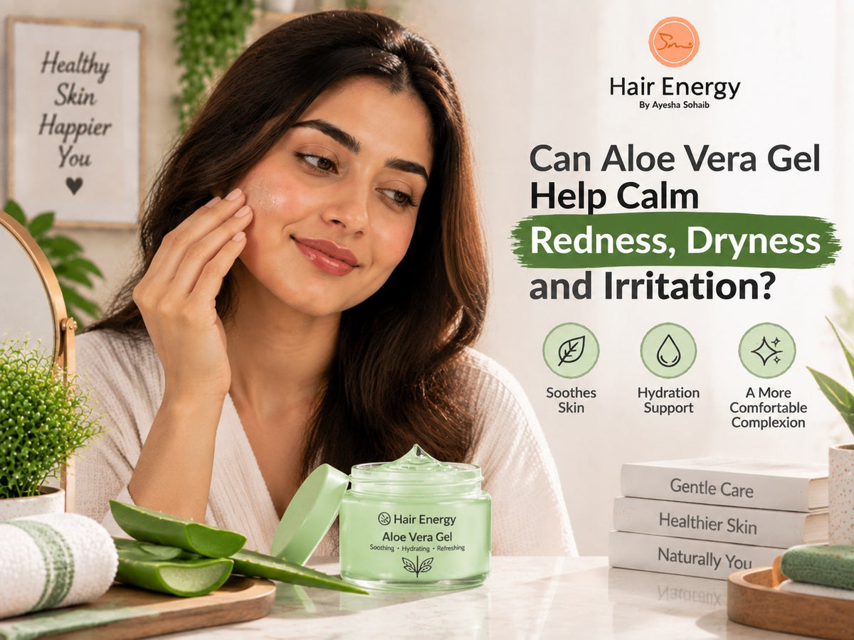 Can Aloe Vera Gel Help Calm Redness, Dryness, and Skin Discomfort?