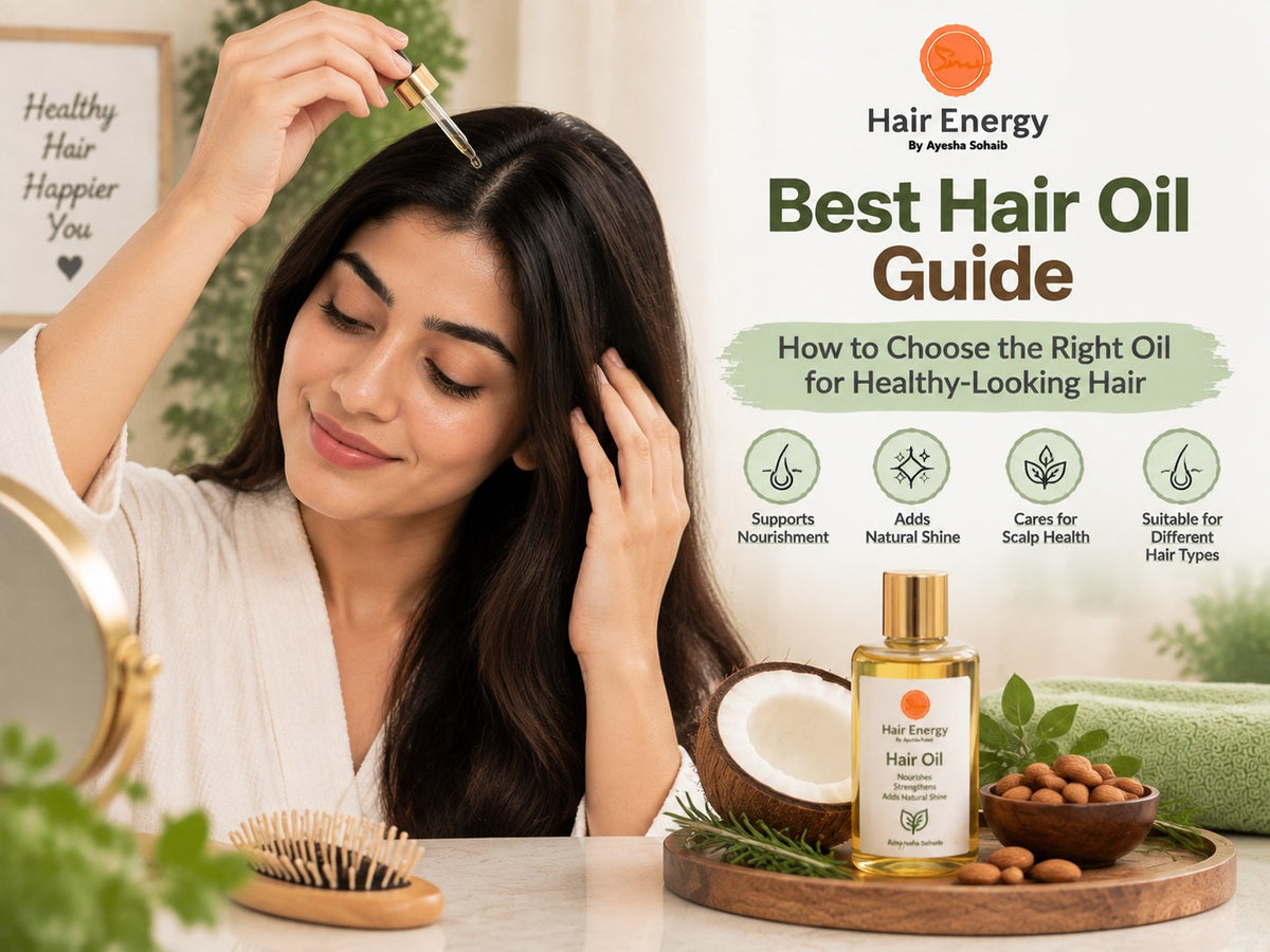 Best Hair Oil in Pakistan: How to Choose the Right Oil for Healthy-Looking Hair