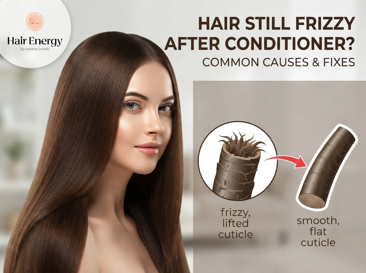Why Your Hair Gets Frizzy Even After Using Conditioner