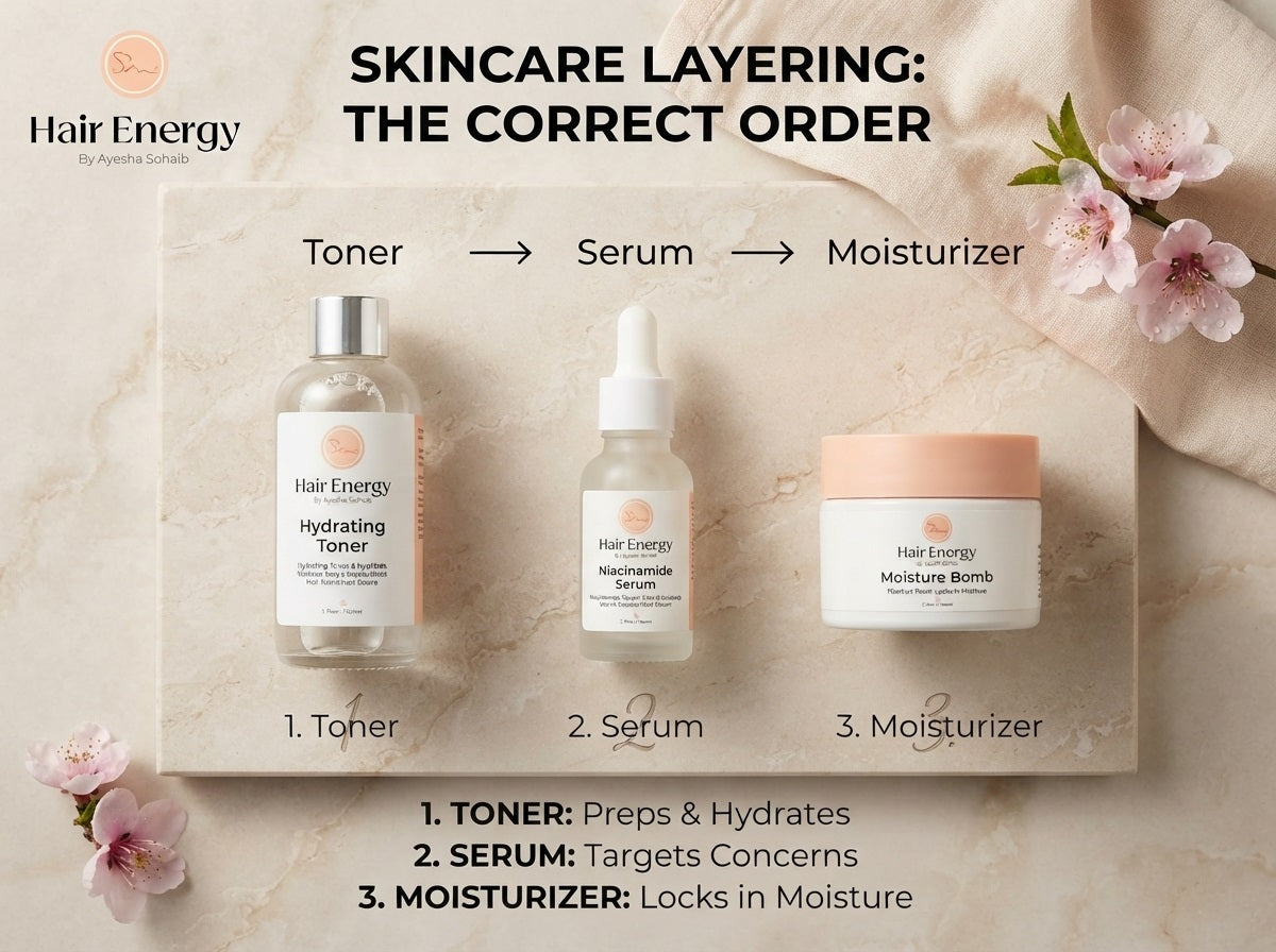 Which Skincare Step Should Come First: Toner, Serum, or Moisturizer?