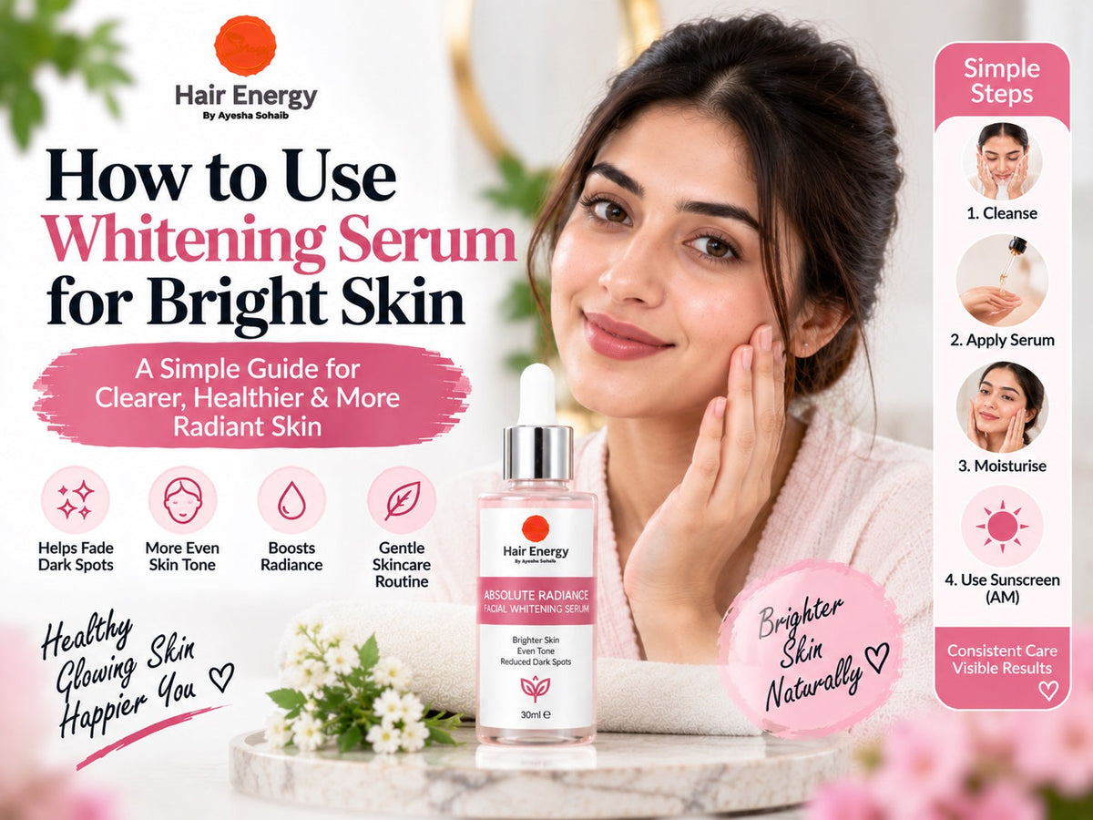 How to Use Whitening Serum for Bright Skin