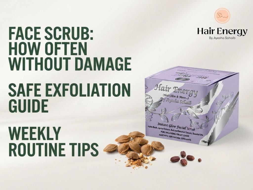 Hair Energy Instant Glow Facial Scrub