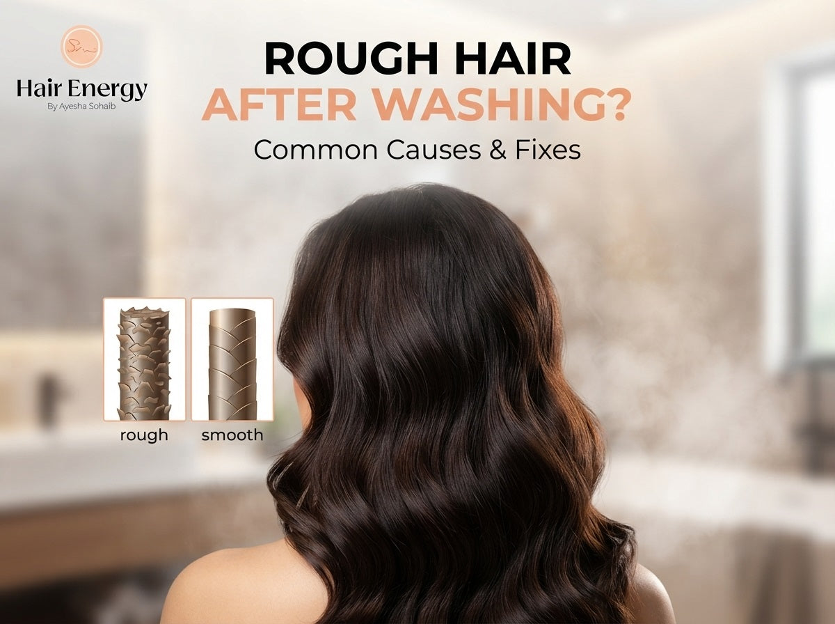 Why Does Hair Feel Rough After Every Wash? Common Causes and Fixes