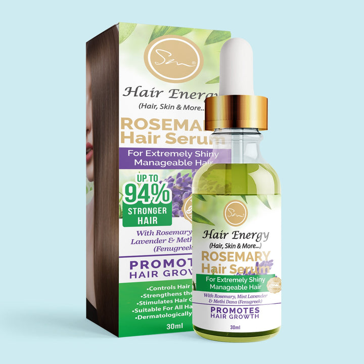 ROSEMARY HAIR SERUM For Extremely Shiny Manageable Hair (8230501679363)