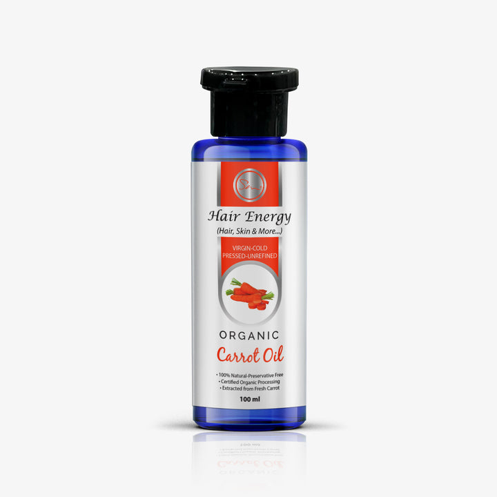 Organic Carrot oil Virgin - cold Pressed Unrefined (7701010579715)