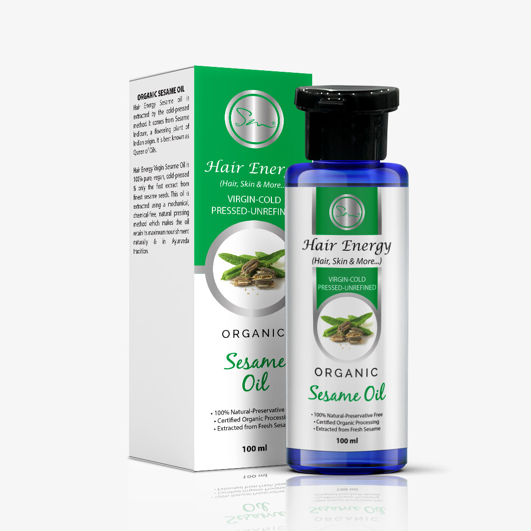 Organic Sesame Oil Virgin - Cold Pressed Unrefined