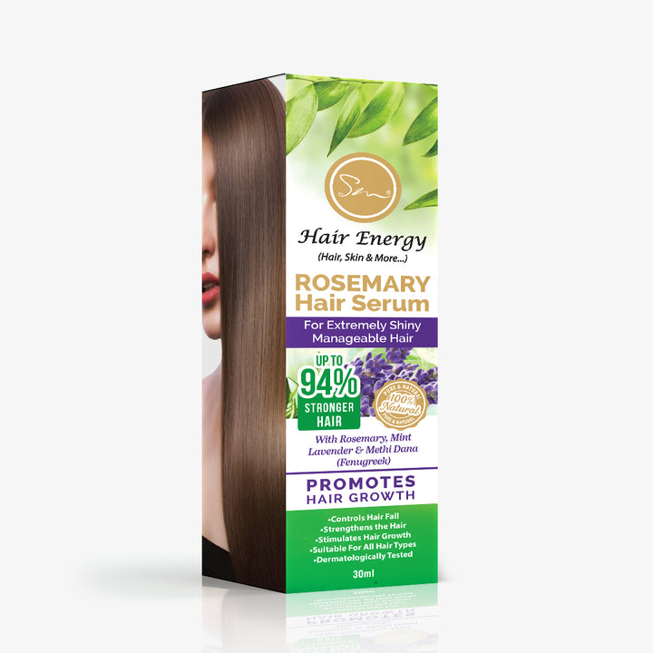 ROSEMARY HAIR SERUM For Extremely Shiny Manageable Hair (8230501679363)