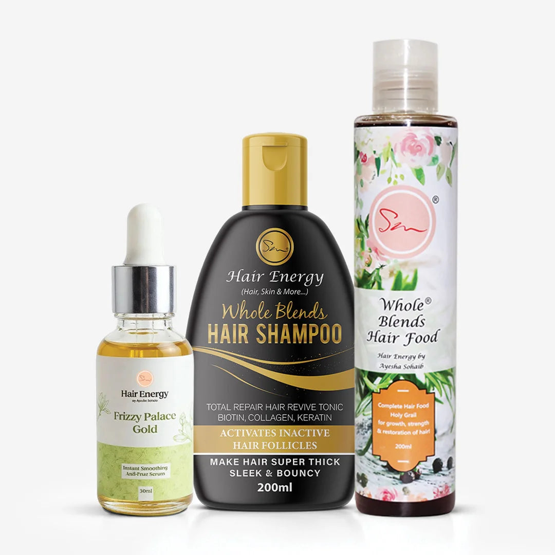 Hair Growth Bundle & Frizz Control Solution ( No More Damage)