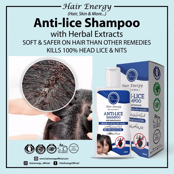 ANTILICE SHAMPOO with Herbal Extracts (Actual Price "935" After Dis