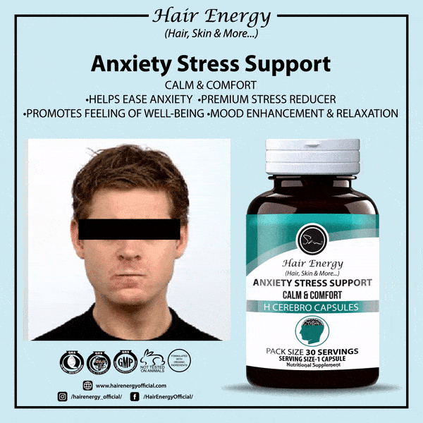 ANXIETY, STRESS SUPPORT CALM & COMFORT H CEREBRO CAPSULES (7724791988483)