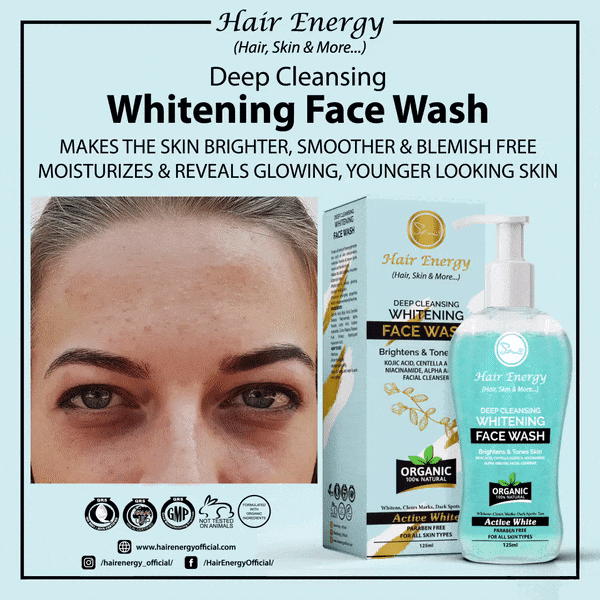Deep Cleansing Whitening Face Wash- Brightens & Tones Skin (FOR ALL SKIN TYPES) (6570745036976)